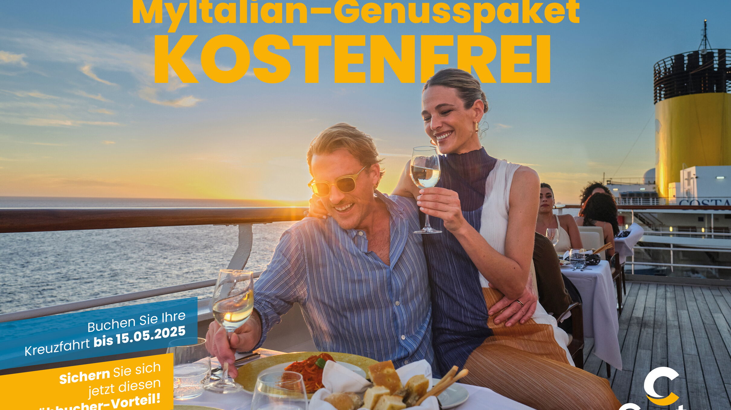  La Bella Vita mit Frühbucher-Vorteil: Costa Kreuzfahrten startet neue Illustration 